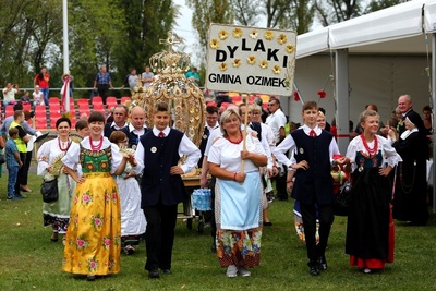 Dożynki Wojewódzkie 2018: Sołectwo Dylaki z pierwszym miejscem