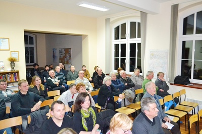 Zebranie wiejskie w Krasiejowie