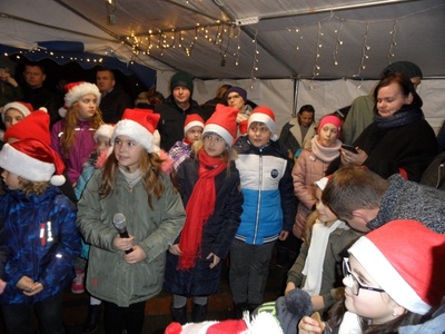 Jarmark świąteczny - Weihnachtsmarkt w Krasiejowie. 