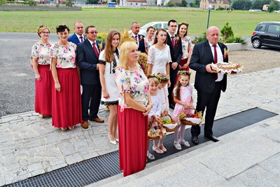 Dożynki Wiejskie w Schodni: Wspólnie podzielili chleb