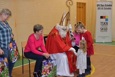 Schodnia: Spotkanie ze św. Mikołajem