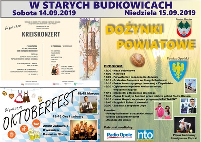XIX Dożynki Powiatowo-Gminne 2019 w Starych Budkowicach