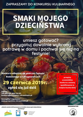SMAKI MOJEGO DZIECIŃSTWA Konkurs inspirowany tęsknotą do dawnych smaków!