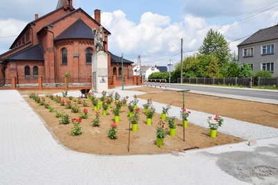 Przebudowa centrum Szczedrzyka na ukończeniu