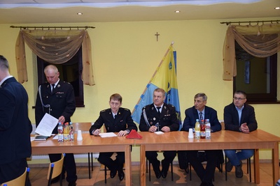 OSP Schodnia: zebranie sprawozdawcze