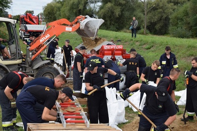 Jednostki OSP oraz THW rozpoczęły wspólne szkolenia