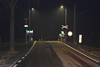 Zakończono prace na przejeździe kolejowym w Schodni