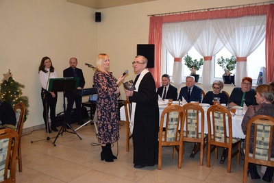 Schodnia: Wigilijne spotkanie mieszkańców