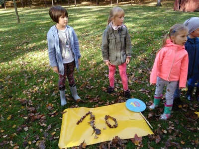 Jesienne liczenie - matematyka na wesoło