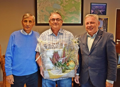 Marek Musiał nasz Zasłużony dla Gminy Ozimek świętował 70-urodziny