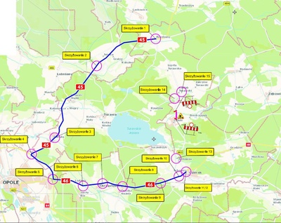 DW 463 Dylaki - OBJAZD