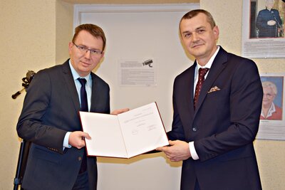 Burmistrz oficjalnie zaprzysiężony