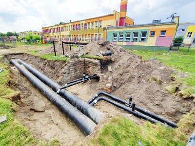 Modernizacja sieci ciepłowniczej miasta Ozimek