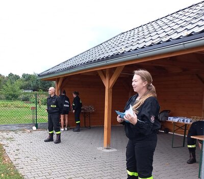 Uroczyste zakończenie Obozu strażackiego dla dzieci i młodzieży z Gminy Ozimek