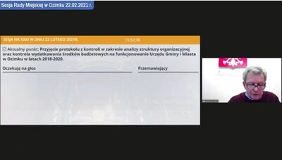 XXXI Sesja Rady Miejskiej w Ozimku - Ekologia, stan sanitarno-epidemiologiczny oraz LPR