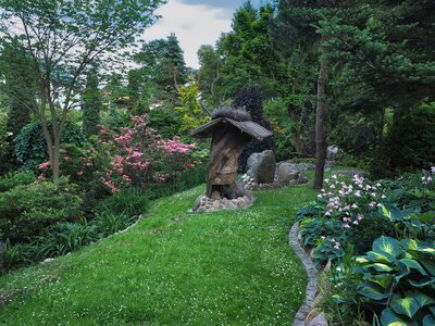 Antoniów - ogród kwietny przy ul. Stawowej