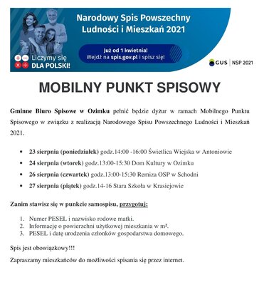 MOBILNY PUNKT SPISOWY