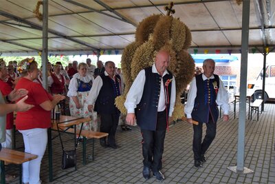 Dożynki parafialne w Szczedrzyku