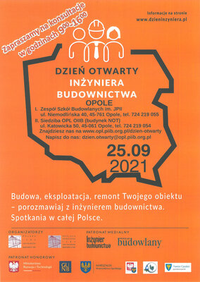 Dzień otwarty inżyniera budownictwa