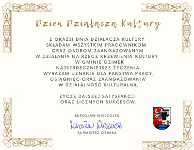 Dzień Działacza Kultury