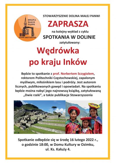 Wykład z cyklu Spotkania w dolinie