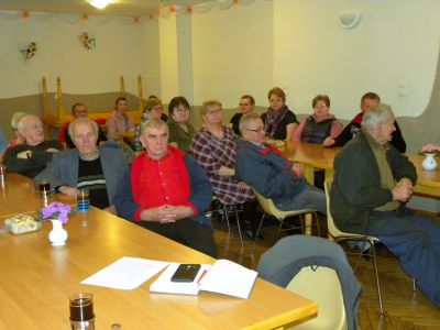 Zebranie wiejskie w Dylakach 