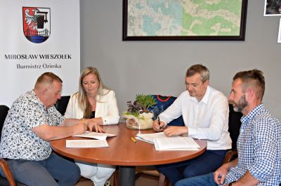 Podpisano umowę na budowę drogi na terenach inwestycyjnych