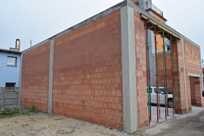 Kolejny etap rozbudowy remizy OSP Szczedrzyk zakończony