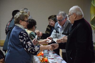 Caritas Szczedrzyk zaprosił na wigilię
