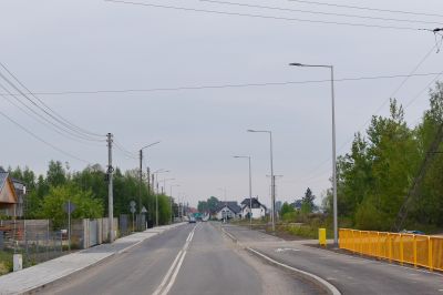 Zakończył się pierwszy etap rozbudowy ulicy Powstańców Śląskich w Schodni