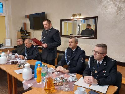 Zebranie sprawozdawcze OSP Krzyżowa Dolina