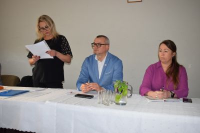 Zebranie sprawozdawcze w Sołectwie Pustków