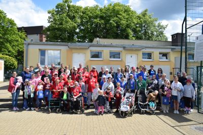 Festyn sportowy osób niepełnosprawnych w Ozimku