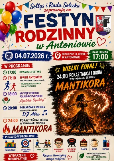 Festyn Rodzinny w Antoniowie