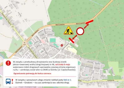 Czasowa zmiana organizacji ruchu