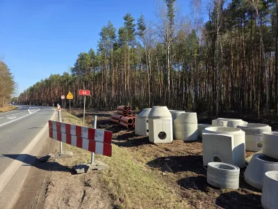 Trwają prace nad budową ścieżki pieszo-rowerowej