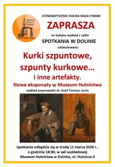 Wykład z cyklu Spotkania w Dolinie