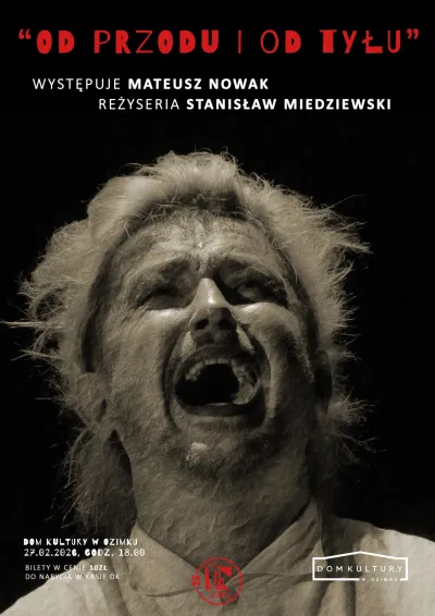 Od przodu i od tyłu - spektakl teatralny