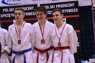 Dekoracja drużyny kata