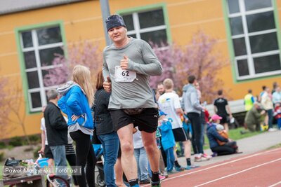 Marcin Nawarowski kończący swój start