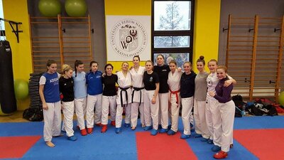 Jeszcze jedna fotka ze zgrupowania w towarzystwie koleżanek