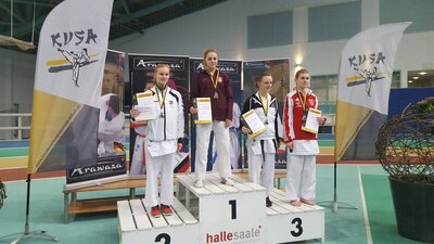 Natalia na najwyższym podium w Halle