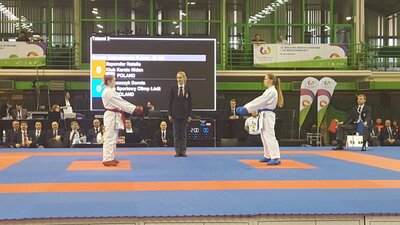 Natalia tuż przed rozpoczęciem walki