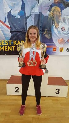 Natalia ze zdobyczami