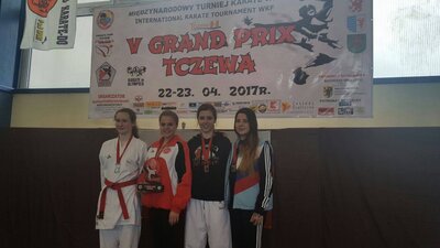 Natalia na najwyższym stopniu podium w Tczewie