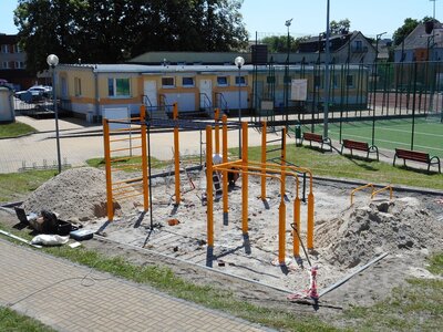 Streetwork out Park w budowie