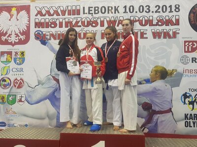 Medalistki Kumite Indywidualne Kategorii -55 kg