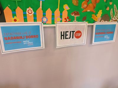 Zajęcia warsztatowe Mowa nienawiści- hejt w Jedyneczce