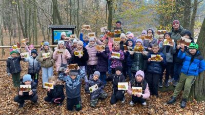 Wycieczka klas trzecich do Nadleśnictwa Zawadzkie