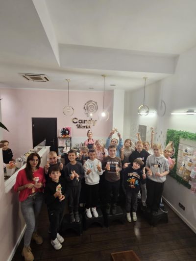 Słodko-kocia wycieczka klasy 4a